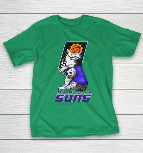 NBA Basketball My Cat Loves Phoenix Suns T-Shirt 5