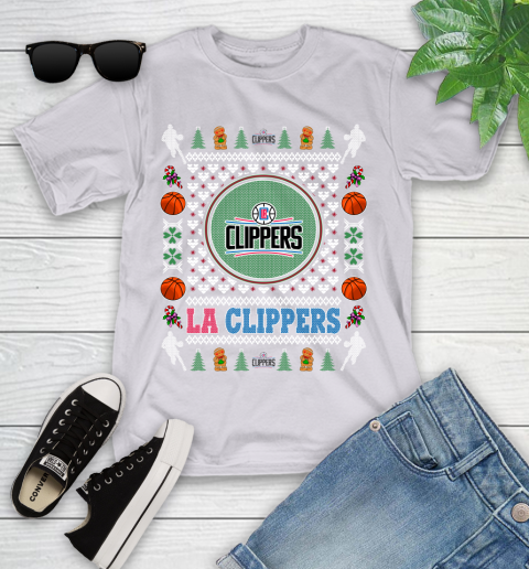 LA Clippers Merry Christmas NBA Basketball Loyal Fan Ugly Shirt 103