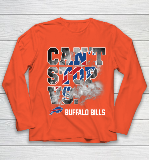 NFL Buffalo Bills Can't Stop Vs Youth Long Sleeve 3