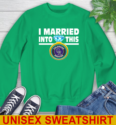 Detroit Tigers MLB Baseball I Married Into This My Team Sports (2) Sweatshirt 8