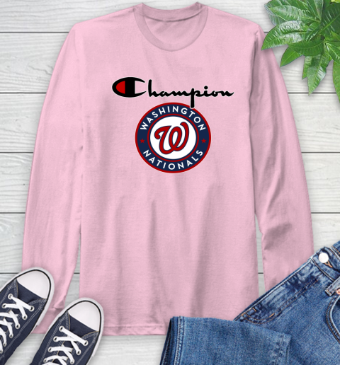MLB Baseball Washington Nationals Champion Shirt Long Sleeve T-Shirt 8