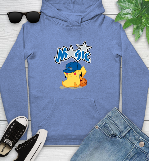 NBA Pikachu Basketball Sports Orlando Magic Youth Hoodie 12