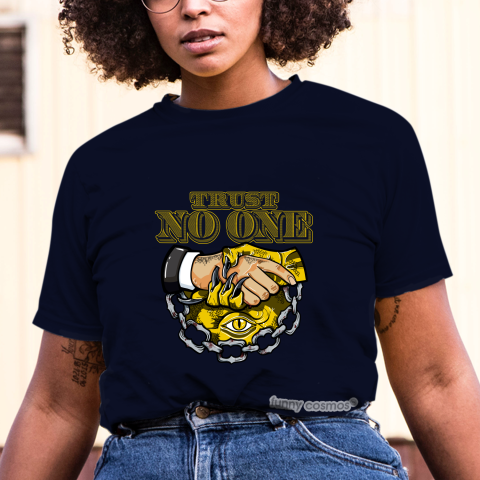 Air Jordan 1 New love Matching Sneaker Tshirt Trust No One Eye Yellow and Black Jordan Tshirt