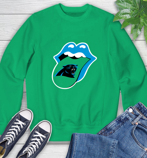 Carolina Panthers NFL Football Lips I Root For My Team Adoring Fan 30