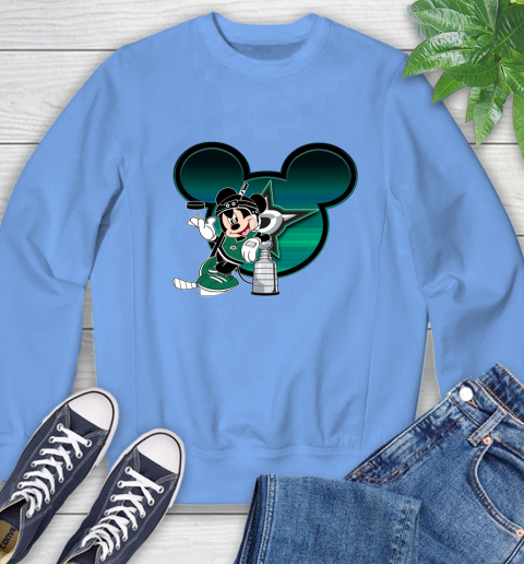 NHL Dallas Stars Stanley Cup Mickey Mouse Disney Hockey T Shirt Sweatshirt 11