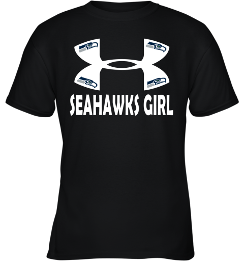 NFL Seattle Seahawks Girl Under Armour Football Sports Youth