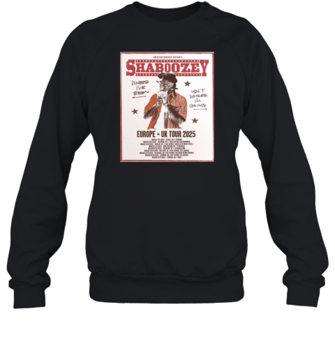 Shaboozey Europe And UK Tour Dates 2025 Sweatshirt