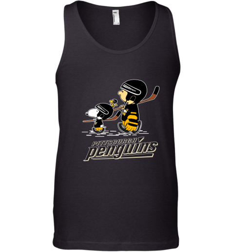 Let's Play Pittsburgh Penguins Ice Hockey Snoopy NHL Tank Top