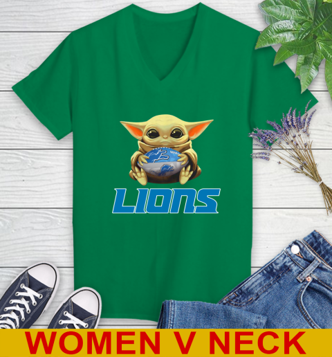 Baby yoda v neck t shirt hotsell