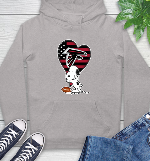 Atlanta Falcons NFL Football The Peanuts Movie Adorable Snoopy Hoodie 12