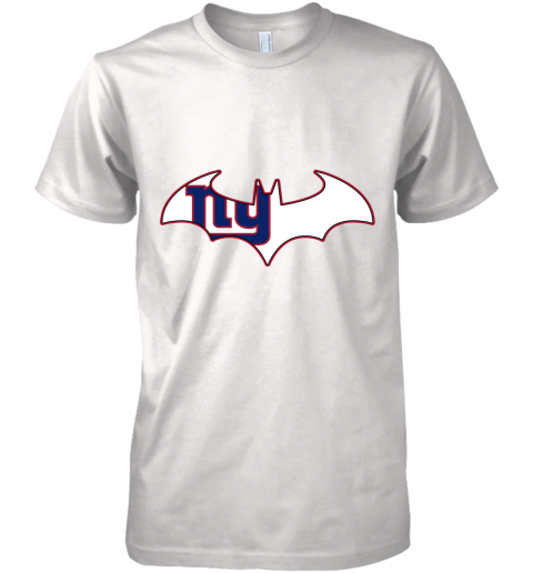 We Are The New York Giants Batman NFL Mashup Premium Men's T-Shirt