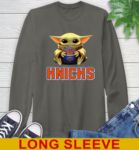 NBA Basketball New York Knicks Star Wars Baby Yoda Shirt 65