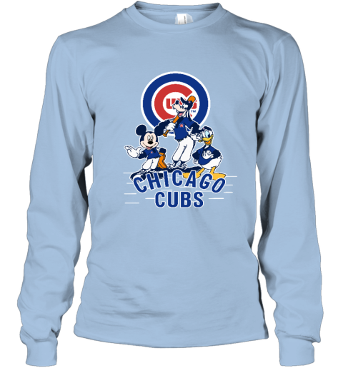 Chicago Cubs Mickey Mouse Donald Duck Goofy Shirt - High-Quality