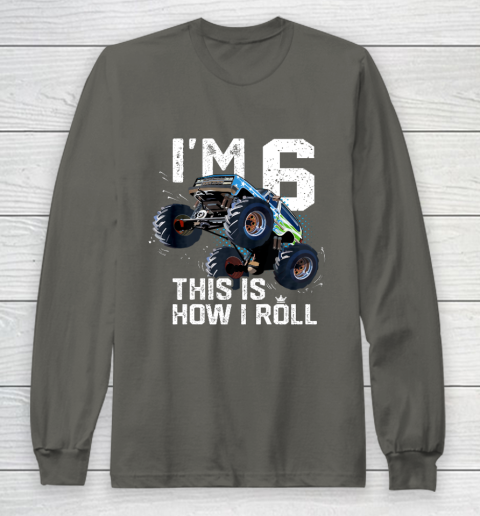 This Is How I Roll Monster Truck 6th Birthday Shirt Boy Gift This Is How I Roll Monster Truck 6th Birthday Shirt Boy Gift