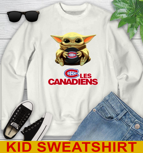 NHL Hockey Montreal Canadiens Star Wars Baby Yoda Shirt 113