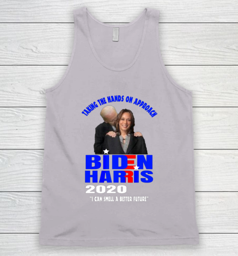 Anti Joe Biden Kamala Harris Hands On Can Smell The Future Tank Top 3