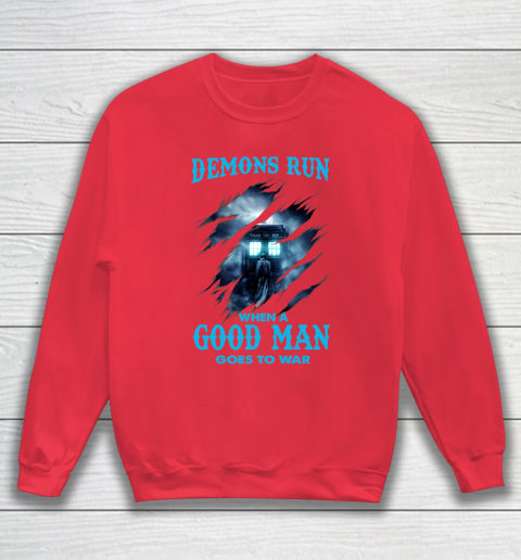 Demons Run When A Good Man Goes To War Doctor Who Sweatshirt 7