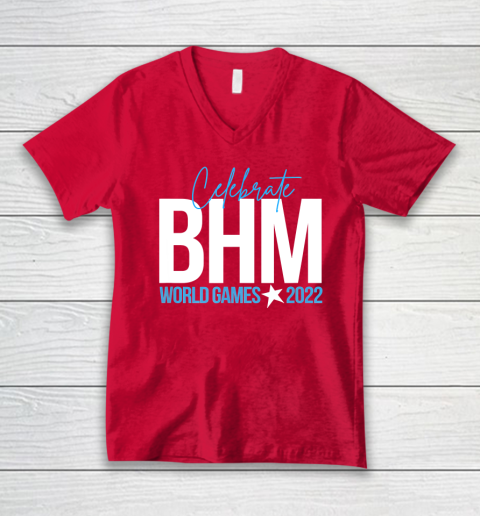 World Games Birmingham 2022 V-Neck T-Shirt 5