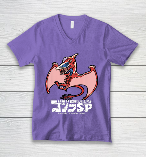Godzilla Singular Point Rodan V-Neck T-Shirt 8