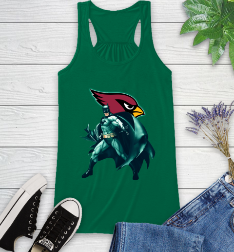 NFL Batman Football Sports Arizona Cardinals Racerback Tank 7