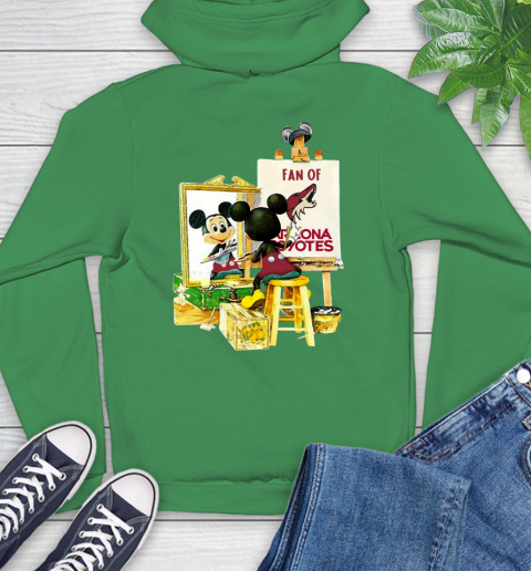 NHL Hockey Arizona Coyotes Mickey Drawing Shirt - Image 22