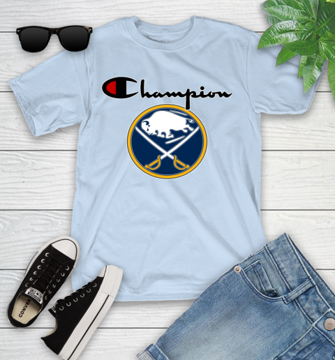 NHL Hockey Buffalo Sabres Champion Shirt Youth T-Shirt 5