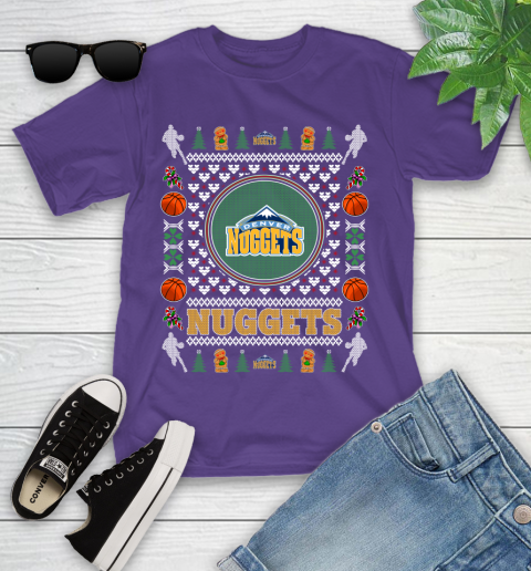Denver Nuggets Merry Christmas NBA Basketball Loyal Fan Ugly Shirt 102