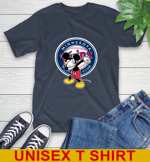 Minnesota Twins MLB Baseball Dabbing Mickey Disney Sports T-Shirt 4