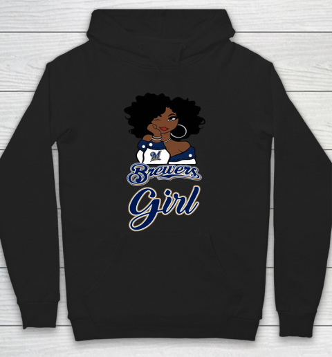 Milwaukee Brewerss Girl MLB Hoodie 2