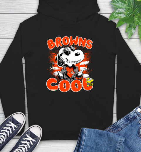 NFL Football Cleveland Browns Cool Snoopy Shirt Hoodie