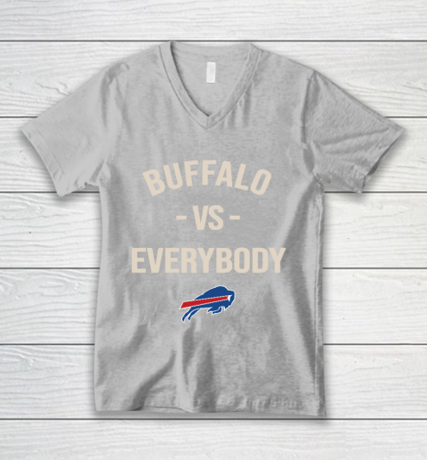 Buffalo Bills Vs Everybody V-Neck T-Shirt 3