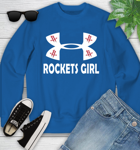 NBA Houston Rockets Girl Under Armour Basketball Sports Youth Sweatshirt 7
