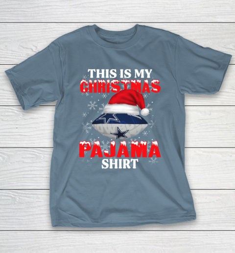 Dallas Cowboys This Is My Christmas Pajama Shirt NFL T-Shirt 6