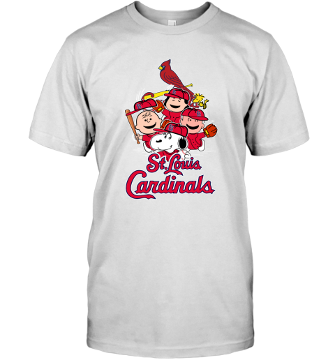 St. Louis Cardinals Baseball Bow Tee Shirt Women's Large / Red
