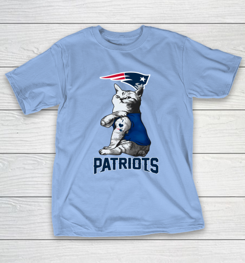 NFL Football My Cat Loves New England Patriots T-Shirt 10