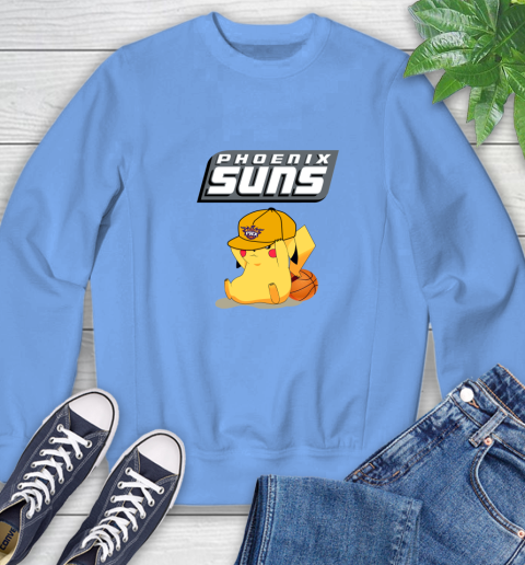 NBA Pikachu Basketball Sports Phoenix Suns Sweatshirt 11