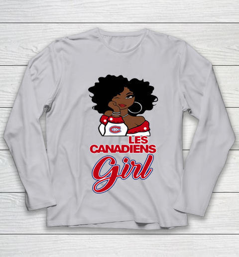 Montreal Canadiens Girl NHL Youth Long Sleeve 5