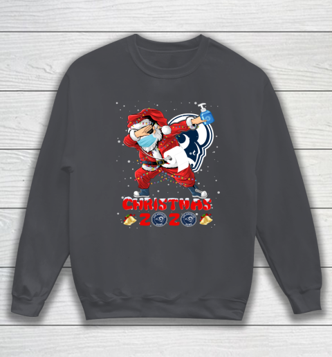 Los Angeles Rams Funny Santa Claus Dabbing Christmas 2020 NFL Sweatshirt 4