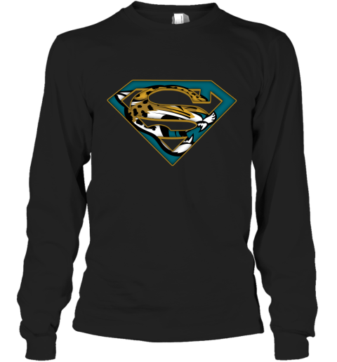 We Are Undefeatable Jacksonville Jaguars x Superman NFL Long Sleeve T-Shirt