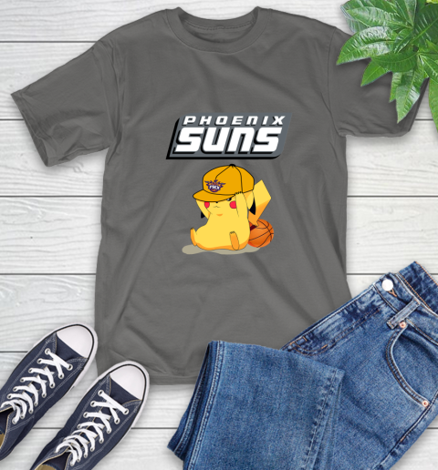 NBA Pikachu Basketball Sports Phoenix Suns T-Shirt 9