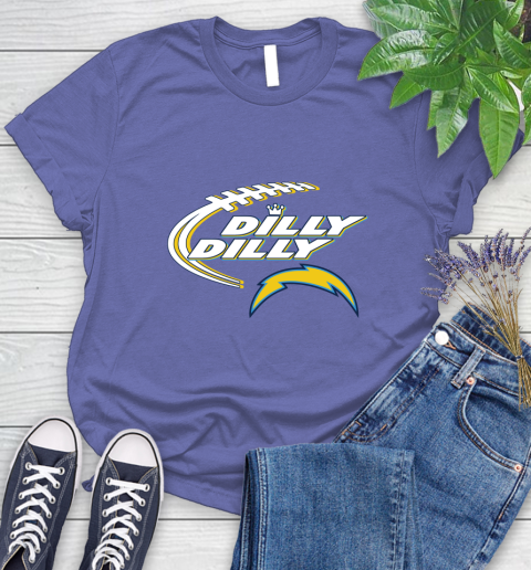 NFL Los Angeles Chargers Dilly Dilly Football Sports Women's T-Shirt 11