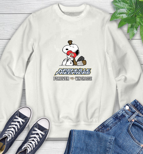 NHL The Peanuts Movie Snoopy Forever Win Or Lose Hockey Nashville Predators 25