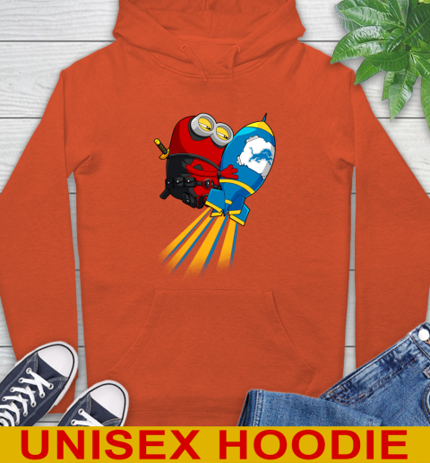 NFL Football Detroit Lions Deadpool Minion Marvel Shirt Hoodie 4