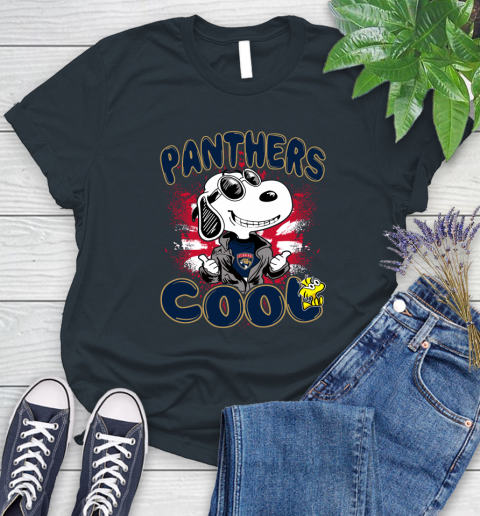 NHL Hockey Florida Panthers Cool Snoopy Shirt Women's T-Shirt 7 NHL Hockey Florida Panthers Cool Snoopy Shirt Women's T-Shirt - Image 7