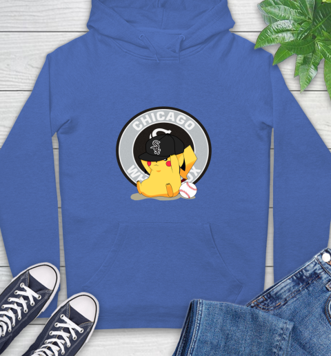 MLB Pikachu Baseball Sports Chicago White Sox Hoodie 9