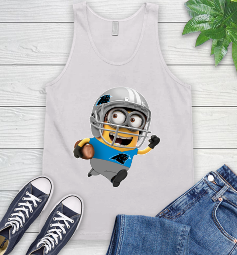 NFL Carolina Panthers Minions Disney Football Sports Tank Top