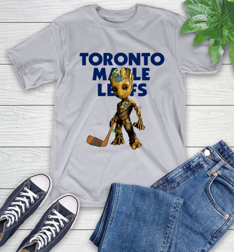 Toronto Maple Leafs NHL Hockey Groot Marvel Guardians Of The Galaxy T-Shirt 6