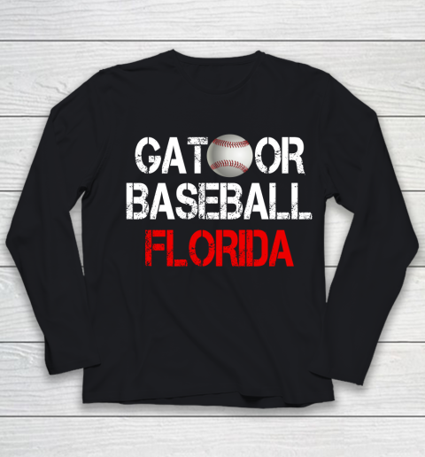 Florida Gator Baseball Sport Youth Long Sleeve