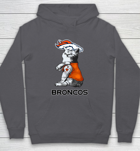 NFL Football My Cat Loves Denver Broncos Hoodie 4