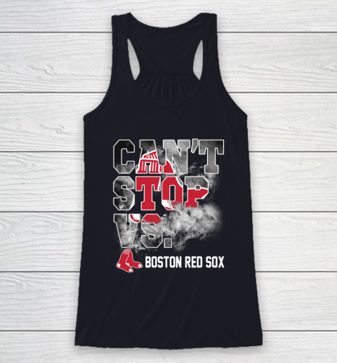 MLB Boston Red Sox Baseball Can't Stop Vs Boston Red Sox Racerback Tank 7
